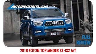 2018 Foton Toplander EX 4x2 AT  Full Review [upl. by Sklar468]