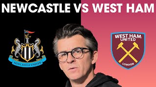 Newcastle vs West Ham LIVE  Match Reaction with Joey Barton [upl. by Cerveny]