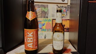 Ultimate Supermarket Lager Championship  Round 1  Bitburger Pils vs ABK Hell [upl. by Theodor]