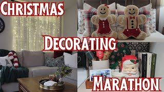 Christmas Decorating Marathon 2023  Apartment Holiday Decor Ideas [upl. by Fisoi]