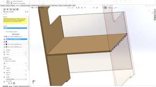 Fonction tenons mortaise en assemblage Solidworks [upl. by Annaiek]