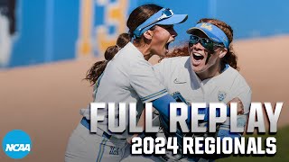 UCLA vs Virginia Tech 2024 NCAA softball regional final  FULL REPLAY [upl. by Ad570]