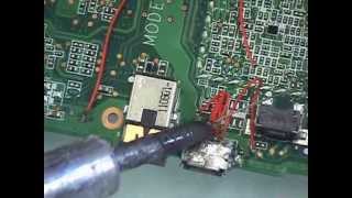 Kindle Fire Charge Port Repair Replace a missing pin on the USB Port [upl. by Roslyn]