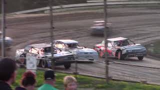 Hummingbird Speedway 81024 Scaifes Automotive amp Repair LLC Pure Stock Heat Race 1 [upl. by Golliner]