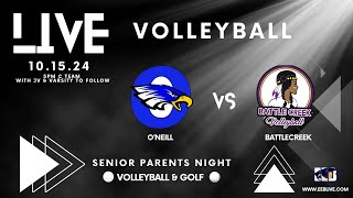 LIVE Volleyball ONeill High School v Battlecreek [upl. by Freberg]