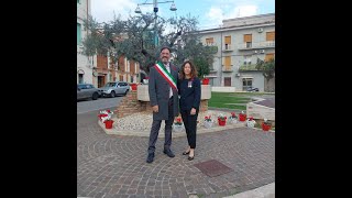 Remembrance Day Ortona Piazza degli Eroi Canadesi 2024 11 11 [upl. by Niwrehs907]