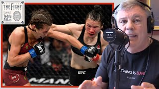 Teddy Atlas quotA Beautiful Firefight Bravoquot on UFC Weili Zhang vs Joanna Jedrzejczyk [upl. by Ladonna]