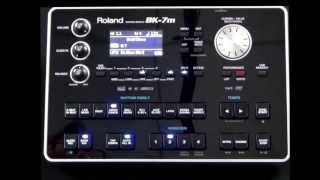 Roland BK7M Selecting Sounds [upl. by Iline]