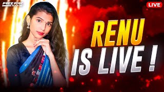 Free Fire Live With Renu Gaming 🤩 Grandmaster Push In Live 🥰 Garena Free Fire [upl. by Itra]