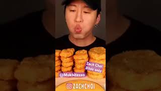 Zach Choi ASMR McDonald’s Big Mac cheeseburger fried chicken nuggets hash browns Mukbang bites only [upl. by Guthrey]