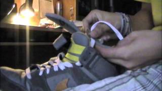 How to Tuck Your Laces Under Your Sole UNEDITED [upl. by Pedersen776]