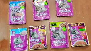 All Whiskas Gravy food comparison 🔥 [upl. by Rovelli]