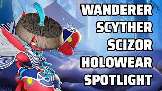 Wanderer Style Scizor  HolowearSkin Spotlight Pokémon UNITE [upl. by Thamos]