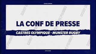 La conf de presse avant CastresMunster [upl. by Phineas]