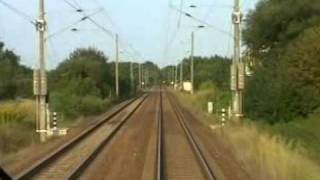 Railway cab ride Stralsund to Sassnitz 46 [upl. by Yenaled]