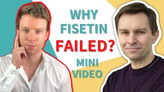 Science Failed FISETIN  Heres Why [upl. by Rajewski]