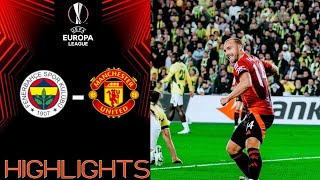 Fenerbahce vs Manchester United 11 Highlights Europa League 2024 man united fenerbahce [upl. by Gery]