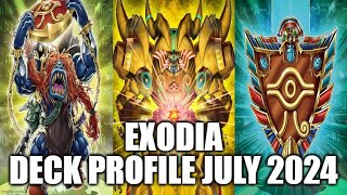 EXODIA DECK PROFILE JULY 2024 YUGIOH [upl. by Medina91]