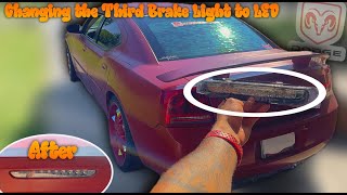 Dodge Charger Transformation Kicking Off Version 2 With a Third Brake Light Install [upl. by Angele]