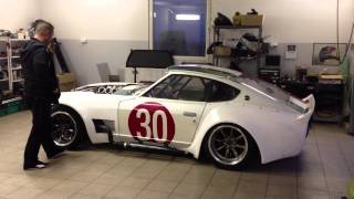 Aardvark Datsun 260Z with VQ35 engine revs like hell [upl. by Valdas]