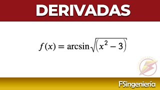 Derivada 8 fxarcsinraizx23 [upl. by Rocray456]