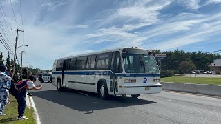 2023 NJ Historical Bus Festival Parade  Howell Township [upl. by Skier]