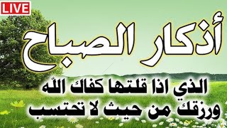 أذكار الصباح بصوت جميل هادئ مريح للقلب 💚 دعاء الصباح الذى إذا قلته كفاك الله ورزقك من حيث لا تحتسب [upl. by Emse]