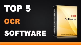 Best OCR Software  Top 5 List [upl. by Ainatit]