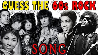 Guess the 60s Rock Song Quiz [upl. by Burkhardt]