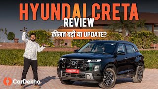 Hyundai Creta 2024 Review Rs 1 Lakh Premium Justified [upl. by Nhabois970]