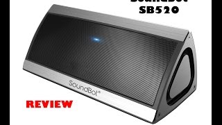 Soundbot SB520 3D Bluetooth Speaker Review [upl. by Dnalwor74]