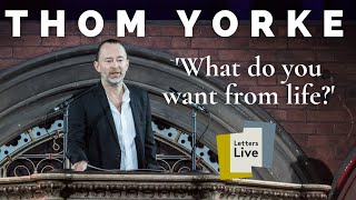 Thom Yorke reads a hilarious letter about a surprising text message [upl. by Forelli864]