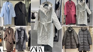 ZARA WOOL COATS amp JACKETS NEW COLLECTION  NOVEMBER 2024 [upl. by Gavan]