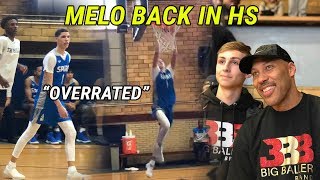 LaMelo Ball Dominates In FIRST HIGH SCHOOL GAME For Spire Crowd GOES OFF Chanting quotOVERRATEDquot 😱 [upl. by Sualokcin]