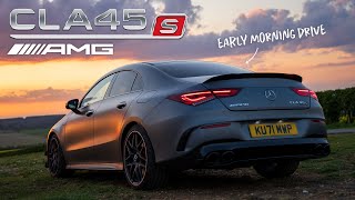 First drive of 2024 in my Mercedes CLA45s AMG [upl. by Clarance]