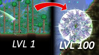 terraria ama 1 LEVEL ZENİTH ile başlıyorum [upl. by Ydnem492]