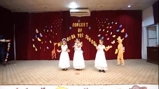 Deer Song quotPulli Pulli Maanequot Dance in Mashoora Pre  School Annual Concert 2019 9 [upl. by Eben]