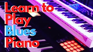 Learn to Play Blues Piano Step 2 1 of 4 [upl. by Gladys]