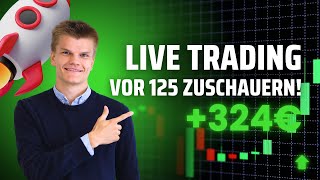 💸 324 EURO GEWINN im Livestream vor 125 Zuschauern💸 [upl. by Rawna]