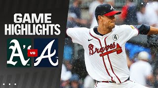 As vs Braves Game Highlights 6224  MLB Highlights [upl. by Fabian]