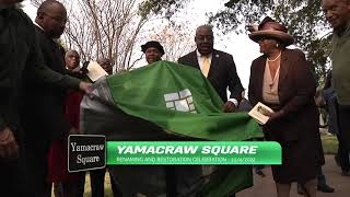 Yamacraw Square Renaming and Restoration Celebration  Dec 4 2022 [upl. by Mylan170]