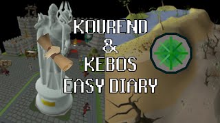 Kourend amp Kebos Easy Diary Guide [upl. by Koval]