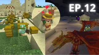 LOS ALDEANOS AMOROSOS 😏😏  QLAND ep12  Minecraft minecraft serie [upl. by Ettezzil]