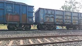 High speed loaded train  Indian Railways [upl. by Madonia]