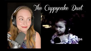 Singing with myself at age 3  The Cuppycake Song [upl. by Marcy]