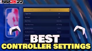 Best Controller Settings NBA 2k22 For Dribbling Passing amp Defense  NBA 2k22 TIPS AND TRICKS [upl. by Ysac]