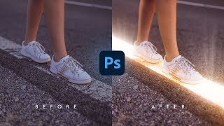 Glow Effect  Photoshop Tutorial  Glowing Effect in Photoshop Easy [upl. by Sapphire]