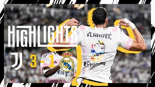 Highlights Juventus 31 Real Madrid  Ending the preseason with a BIG win [upl. by Analise]