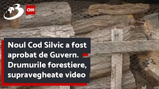 Noul Cod Silvic a fost aprobat de Guvern Drumurile forestiere supravegheate video [upl. by Macswan372]