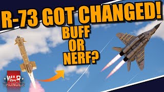 War Thunder DEV  R73 got UPDATED Is it NERFED or BUFFED LETS TEST IT again [upl. by Africah127]